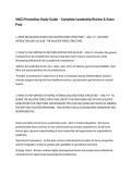 SNCO Promotion Study Guide &ndash; Complete Leadership Review & Exam Prep