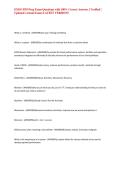 EXOS XPS Prep Exam Questions with 100&percnt; Correct Answers &vert; Verified &vert; Updated &lpar;Actual Exam&rpar; LATEST VERSION&excl;&excl;&NewLine;