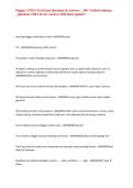 Flagger ATSSA Test Exam Questions & Answers &lowbar; 100- Verified solutions &lowbar;Questions with Correct Answers 2026 latest update&excl;&excl;&NewLine;