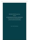 HESI Adult Health Exam Prep Document 2026&sol;2027 &vert; Medical-Surgical Nursing&comma; NCLEX Readiness & NGN Clinical Judgment &vert; 50 Verified Questions with Detailed Rationales