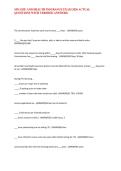 MN LIFE AND HEALTH INSURANCE EXAM 2026 ACTUAL QUESTIONS WITH VERIFIED ANSWERS&period;&NewLine;