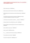 MILADY ESTHETICS STATE BOARD TEST 2026 ACTUAL QUESTIONS WITH VERIFIED ANSWERS&period;&NewLine;