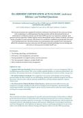 ISA Certified Arborist Exam Prep Document 2026&sol;2027 &vert; Tree Biology&comma; Pruning Standards & Urban Forestry Practices &vert; 200 Verified Questions with Detailed Rationales