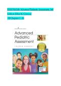 Test Bank for Advanced Pediatric Assessment 3rd Edition &vert; Ellen M&period; Chiocca &vert; All Chapters 1-26 &vert; A&plus; Grades &vert; MCQs with Accurate Solutions