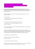 SC&colon; Board of Pharmacy-Test Questions and All Correct Answers 2026 Updated&period;