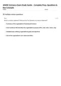 AWOIC Entrance Exam Study Guide &ndash; Complete Prep&comma; Questions & Key Concepts
