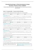 Calculating Drug Dosages&colon; A Patient-Safe Approach &ndash; Dosage Calculation Competency Review &lpar;2026&sol;2027&rpar; &vert; Institutional Nursing Skills Assessment with 50 Practice Questions&comma; Verified Answers&comma; and Evidence-Based Rationales