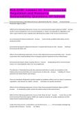 BUL3130- Lesson 12&colon; Environmental Regulation and Resource Sustainability Questions All Solved&period;