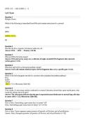 BIOD 102&vert;Module 1-6 AND LAB EXAMS 1 - 6&vert; Package Deal&vert; With complete solution&vert; 100&percnt; Correct&vert; New edition&vert; Portage Learning&vert; ALL YOU NEED TO PASS