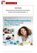 Full Test Bank &vert; Pharmacotherapeutics for Advanced Practice Nurse Prescribers 6th Edition by Woo & Wright &vert; Complete Chapter-by-Chapter Advanced Pharmacology MCQs with Verified Correct Answers and In-Depth Clinical Rationales &vert; Covers Inflammatory Disorde