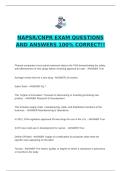 NAPSR&sol;CNPR AND RN ATI PHARMACOLOGY  FINAL EXAM BUNDLE&lpar;COMPLETE PACKAGE DEAL&rpar;QUESTIONS AND ANSWERS 100&percnt; CORRECT