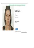 ASSESSMENT AND MANAGEMENT OF BACK PAIN&colon; THE CASE OF BETTY BURNS &vert; WITH COMPLETE SOLUTIONS