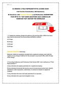 CA BRANCH 2 FIELD REPRESENTATIVE LICENSE EXAM &NewLine;Full Practice Examination &lpar;180 Questions&rpar; &NewLine;80 Questions with Correct Answers and Rationales&vert; GAURANTEED &NewLine;PASS WITH 70&plus; TEST BANK QUESTIONS 2026 CARRICULUM &NewLine;VERRIFIED TEST INSTANT PDF DOWNLOAD