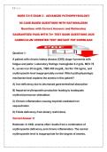 NURS 5315 EXAM 3 - ADVANCED PATHOPHYSIOLOGY &NewLine;80 CASE-BASED QUESTIONS WITH RATIONALES80 &NewLine;Questions with Correct Answers and Rationales&vert; &NewLine;GAURANTEED PASS WITH 70&plus; TEST BANK QUESTIONS 2026 &NewLine;CARRICULUM VERRIFIED TEST INSTANT PDF DOWNLOAD
