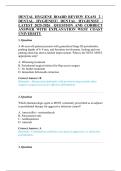 DENTAL HYGIENE BOARD REVIEW EXAM 2 &vert;&NewLine;DENTAL HYGIENIST&vert; DENTAL HYGIENIST &vert;&NewLine;LATEST 2025-2026 QUESTION AND CORRECT&NewLine;ANSWER WITH EXPLANATION