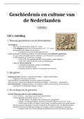 Geschiedenis en Cultuur van de Nederlanden - Samenvatting &lpar;A001901&rpar;