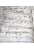 CBSE CLASS 12TH RAY OPTICS COMPLETE NOTES WITH DERIVATIONS AND IMP QUESTIONS 