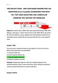 HESI RN EXIT EXAM &ndash; NGN CASE-BASED EXAMINATION &lpar;180 &NewLine;QUESTIONS&rpar; Exam Prep&vert;2026&vert; GAURANTEED PASS WITH &NewLine;100&plus; TEST BANK QUESTIONS 2026 CARRICULUM &NewLine;VERRIFIED TEST INSTANT PDF DOWNLOAD