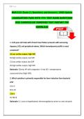 NUR 6121 Exam 2 &vert; Questions and Answers &vert; 2026 Update &NewLine;&vert; GAURANTEED PASS WITH 170&plus; TEST BANK QUESTIONS &NewLine;2026 CARRICULUM VERRIFIED TEST INSTANT PDF &NewLine;DOWNLOAD