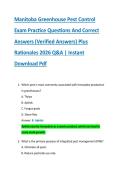 Bundle for Oklahoma Category 5 &mdash; Aquatic Pest Control Exam Practice Questions And Correct Answers &lpar;Verified Answers&rpar; Plus Rationales 2026 Q&A &vert; Instant Download Pdf