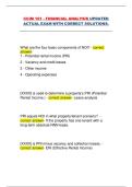CCIM 101 Financial Analysis &ndash; Actual Exam Questions and Correct Solutions