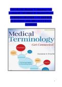 Medical Terminology &ndash; Get Connected&excl;&comma; 3rd Edition &colon; Complete Test Bank &vert; Practice Questions&comma; Verified Answers & Medical Terminology Review &semi; All Chapters Included for Exam Success