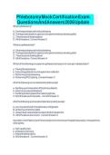 Phlebotomy Mock Certification Exam 2026&colon; Q&A & &NewLine;