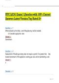 NYC LIC41 Exam 2 Question with 100- Correct Answers Latest Version Top Rated A&plus;
