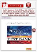 Solution Manual for An Introduction to Physical Science 15th Edition by James Shipman&comma; Jerry D&period; Wilson&comma; Charles A&period; Higgins & Bo Lou &vert; Complete Chapters 1&ndash;24 Solutions Guide & Exam Prep 2026&ndash;2027