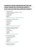 DISTRIBUTED SYSTEMS EXAMINATION QUESTIONS AND &NewLine;CORRECT ANSWER WITH EXPLANATION GRADED A&plus; &NewLine;STUDY GUIDE 