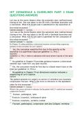 HIT 205MODULE 6 GUIDELINES PART 2 EXAM QUESTIONS ANSWERS&NewLine;