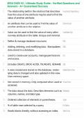 WGU D426 V2 - Ultimate Study Guide - Verified Questions and Answers - A&plus; Guaranteed Success