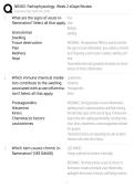 NR283 Pathophysiology &ndash; Week 2 eDapt Review Study Guide&comma; Key Concepts & Practice Questions