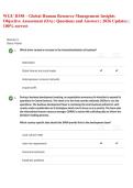 &NewLine;WGU D358 &ndash; Global Human Resource Management Insights Objective Assessment &lpar;OA&rpar; &vert; Questions and Answers &vert; 2026 Updates &vert; 100&percnt; correct&NewLine;