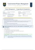 Smartsheet Construction Project Management Examination &lpar;Latest 2026&sol;2027 Update&rpar; &vert; Complete Q&A with Verified Answers and Detailed Rationales &vert; Strategy&comma; Governance &vert; A&plus; Graded