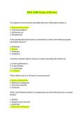 NSG 3280 Exam 4 Review &vert; Galen College of Nursing  