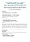 ASA 104 Bareboat Cruising Exam 2026-2027 QUESTIONS AND ANSWERS ALREADY&NewLine;GRADED A&plus;&period; 100&percnt; Verified Solutions &vert; Updated Per Latest Guidelines &vert; Graded A&plus;