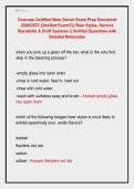 Cicerone Certified Beer Server Exam Prep Document &NewLine;2026&sol;2027 &vert;&vert;Verified Exam&excl;&excl;&excl;&vert;&vert; Beer Styles&comma; Service &NewLine;Standards & Draft Systems &vert;&vert; Verified Questions with &NewLine;Detailed Rationales 