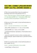 TCCC TIER 2 COMBAT LIFESAVER REVIEW&NewLine;SCRIPT 2026 FULL ANSWERS GRADED A&plus;&NewLine;