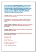WGU C165 &lpar;wguc165&rpar;Integrated Physical Science Physics &NewLine;Assessment &vert; Updated Exam 2026 WITH Recent Newest &NewLine;Verified And Well Analyzed Exam Questions  &lpar;Actual Exam &NewLine;2026-2027&rpar; Correct Detailed & Verified ANSWERS &lpar;100&percnt; &NewLine;Accurate Solutions&rpar; ALREADY GRADED
