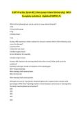 310T Practice Exam &num;2&vert; Vancouver Island University&vert; With Complete solution&vert; Updated RATED A&plus; 