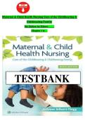 Test Bank - Maternal and Child Health Nursing&colon; Care of the Childbearing and Childrearing Family&comma; 9th Edition &lpar;Silbert-Flagg&comma; 2023&rpar;&comma; Chapter 1-56 &vert; All Chapters&NewLine;