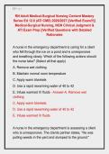 RN Adult Medical-Surgical Nursing Content Mastery &NewLine;Series Ed 12&period;0 &lpar;ATI CMS&rpar; 2026&sol;2027 &vert;&vert;Verified Exam&excl;&excl;&excl;&vert;&vert; &NewLine;Medical-Surgical Nursing&comma; NGN Clinical Judgment & &NewLine;ATI Exam Prep &vert;&vert;Verified Questions with Detailed &NewLine;Rationales