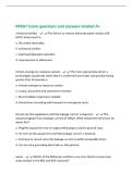 RPSGT Exam questions and answers Graded A&plus;&NewLine;enhanced artifact - The failure to remove electrode paste residue will&NewLine;MOST likely result in&colon;&NewLine;a&period; discarded electrodes&period;&NewLine;b&period; enhanced artifact&period;&NewLine;c&period; improved detergent selection&period;&NewLine;d&period; improvement in adherence&period;&NewLine;In