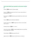 Sixth Grade Math Exam questions and answers Graded&NewLine;A&plus;&NewLine;quotient -the answer to a division problem&NewLine;Reciprocal -&lpar;mathematics&rpar; one of a pair of numbers whose product is 1&colon;&NewLine;the reciprocal of 2&sol;3 is 3&sol;2&NewLine;Stay&comma; Change&comma; Flip -The three steps used to divide fr