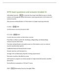 SFPC Exam questions and answers Graded A&plus;&NewLine;Information Security -To promote the proper and effective way to classify&comma;&NewLine;protect&comma; and downgrade official information requiring protection in the interest of&NewLine;national security&NewLine;Also promotes declassification o