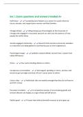 Soc 1 Exam questions and answers Graded A&plus;&NewLine;Hull House - Founded by Jane Addams as a center for social reform to&NewLine;house&comma; educate&comma; and support poor women and their families&period;&NewLine;Chicago School - Influential group of sociologists at the University of&NewLine;Chicago 