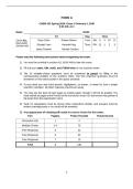 CHEM 232 Exam 1 &lpar;Spring 2026&rpar; Form A Answer Key &vert; Complete Questions & Solutions&period;