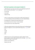 SOC Exam questions and answers Graded A&plus;&NewLine;1&period; Which Windows Event Viewer log includes events regarding the operation of&NewLine;drivers&comma; processes&comma; and hardware&quest; - &bull; setup logs&NewLine;&bull; security logs&NewLine;&bull; system logs&NewLine;&bull; application logs&NewLine;3&period; How can statistical data be us