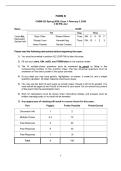 CHEM 232 Exam 1 Form B Answer Key &lpar;Spring 2026&rpar; &vert; Complete Questions & Solutions &vert; Organic Chemistry I &vert; Verified Answers&period;